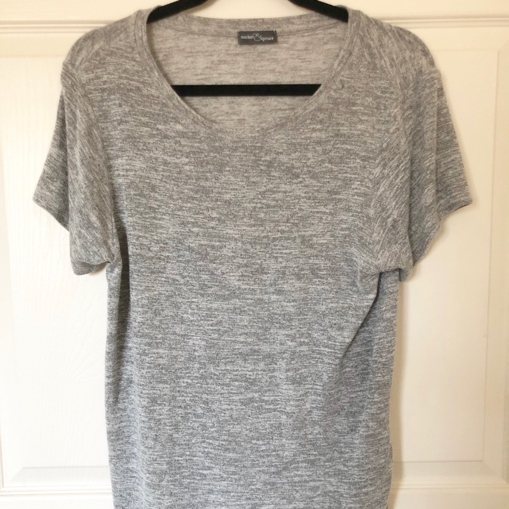 Market and spruce soft grey tee size small